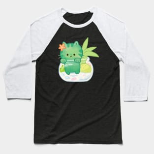 Cactus cat Baseball T-Shirt